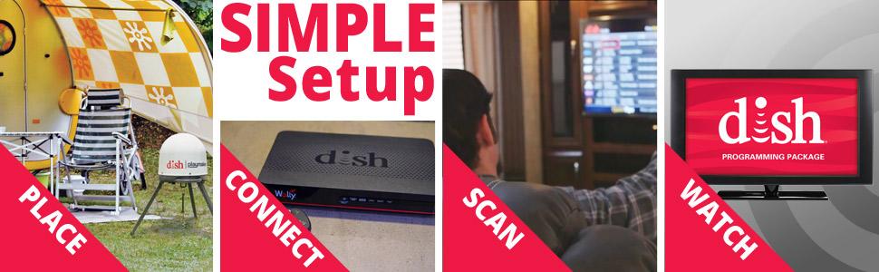 Amazon.com: Winegard PAE100R DISH Playmaker Portable Satellite TV