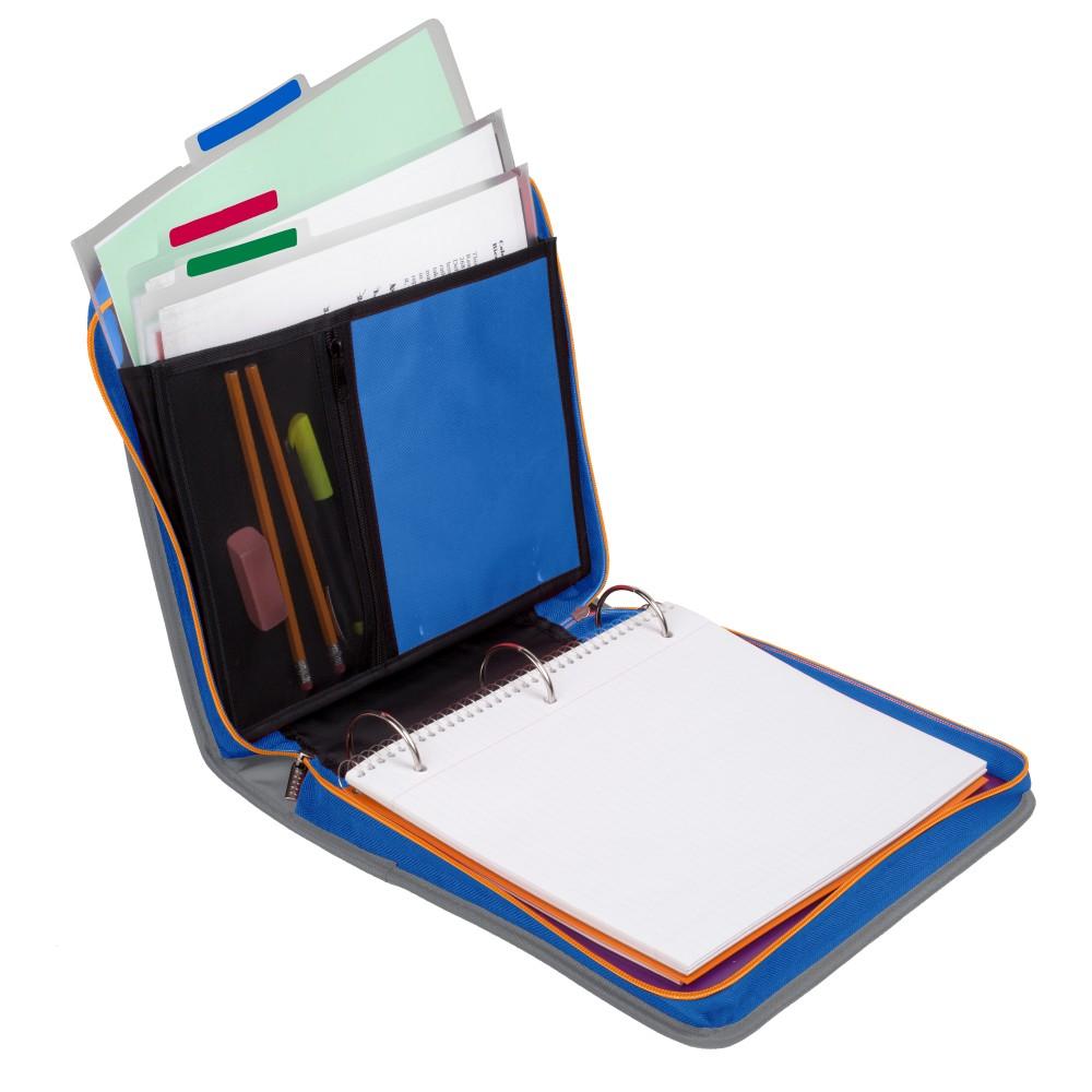 Five Star Zipper Binder, 2 Inch, 3 Round Ring Binder, 530 Sheet