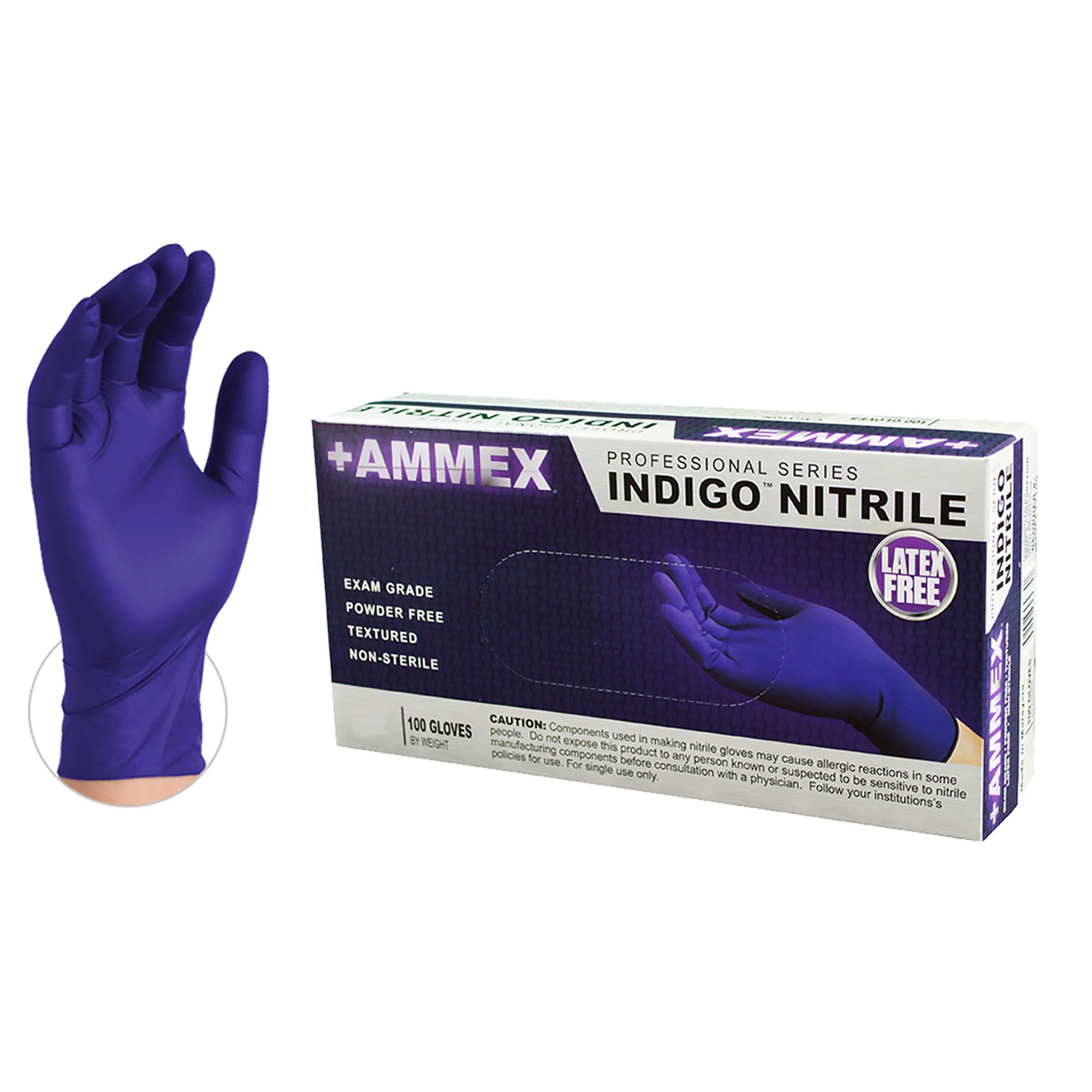 Amazon.com: AMMEX - AINPF42100-BX - Medical Nitrile Gloves