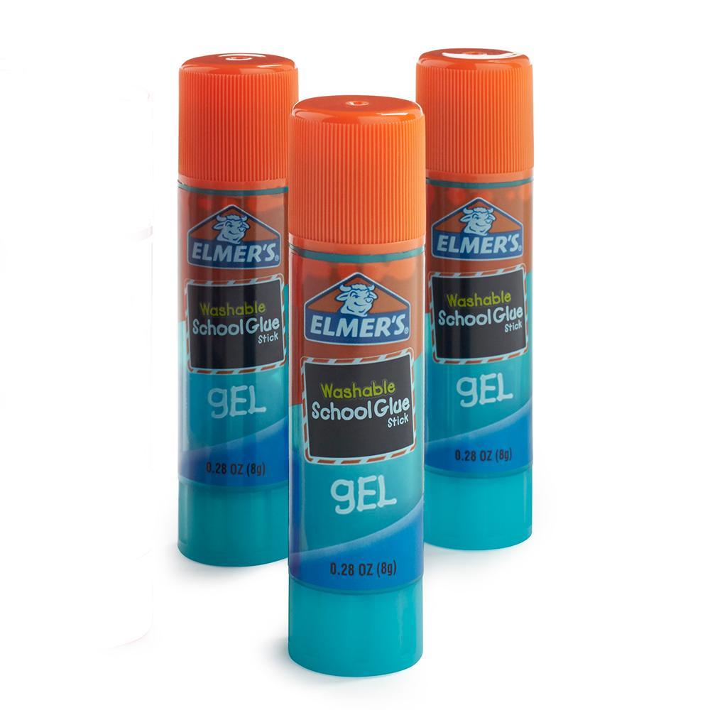 Elmer's Washable School Glue, Gel & Disappearing Purple, 6