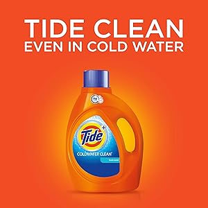 tide coldwater scent fresh detergent clean laundry liquid he ounce pack