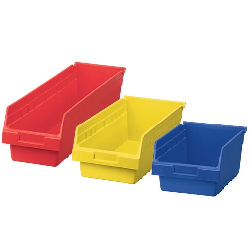 AkroMils 30098 ShelfMax Plastic Nesting Shelf Bin Box, 18