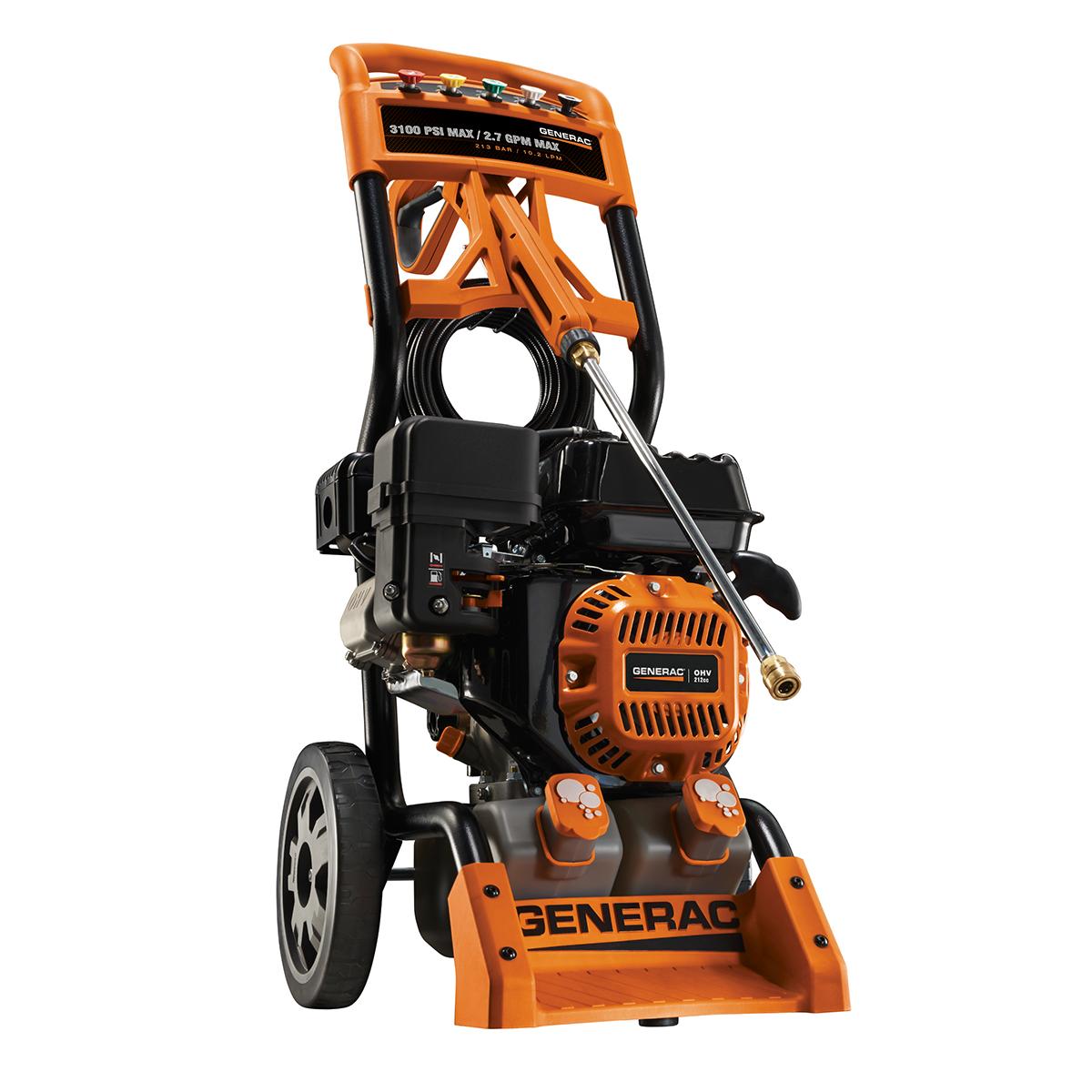 Amazon.com : Generac 6598 3, 100 PSI 2.7 GPM 212cc OHV Gas Powered