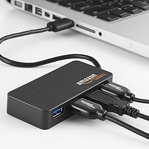 AmazonBasics 4 Port USB 3.0 Hub
