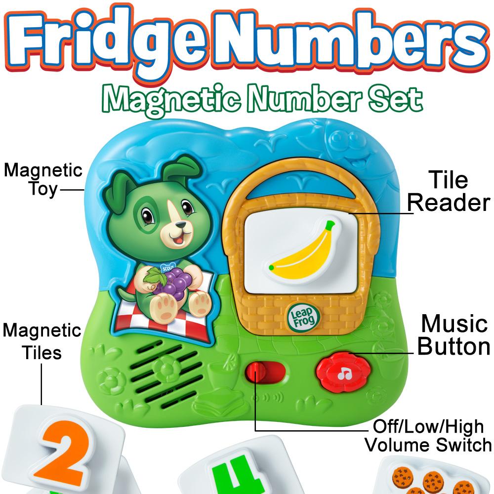 LeapFrog Fridge Numbers Set Toys & Games