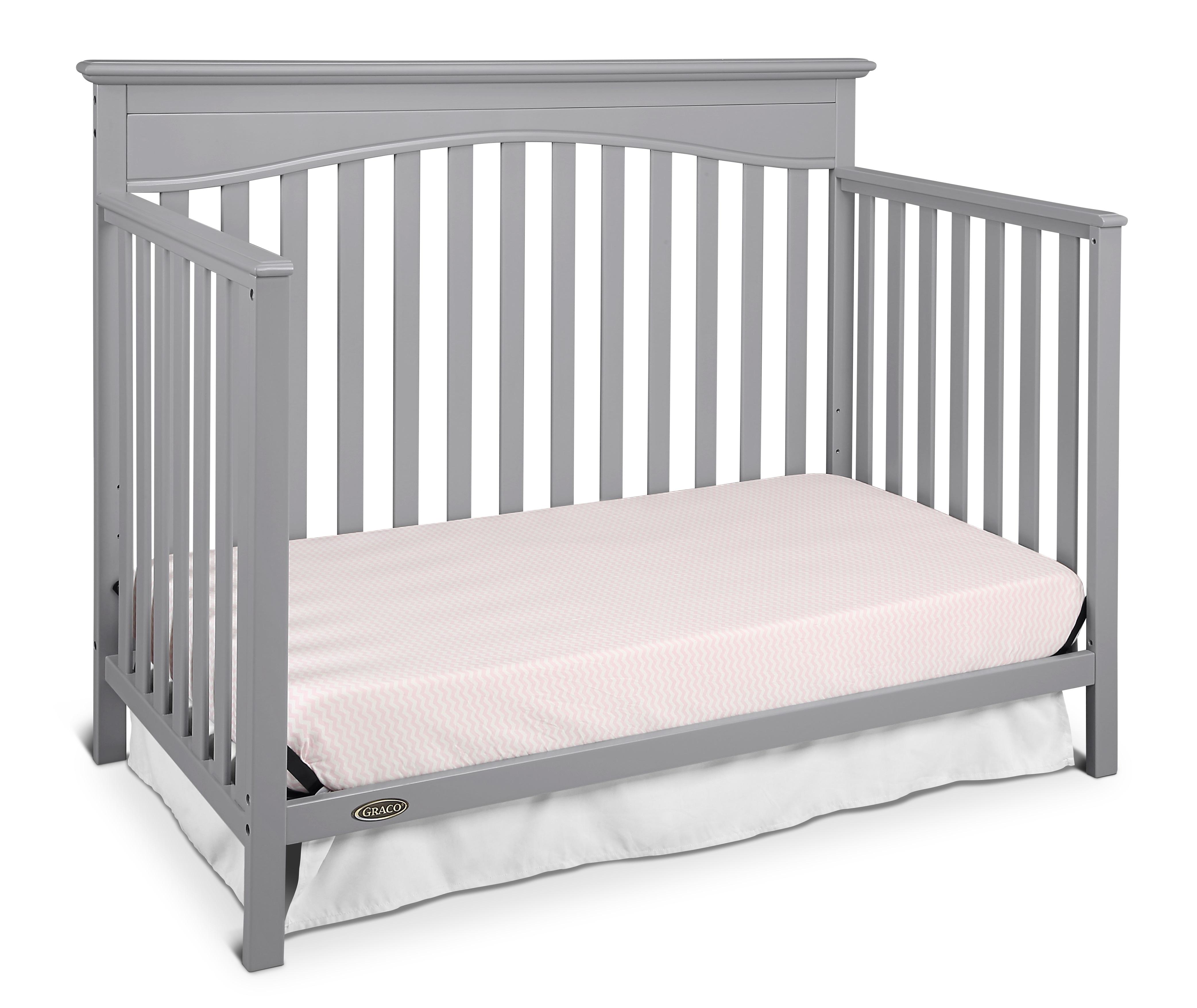 Graco Hayden 4in1 Convertible Crib, Pebble Gray Baby