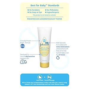 johnson's extra moisturizing baby cream