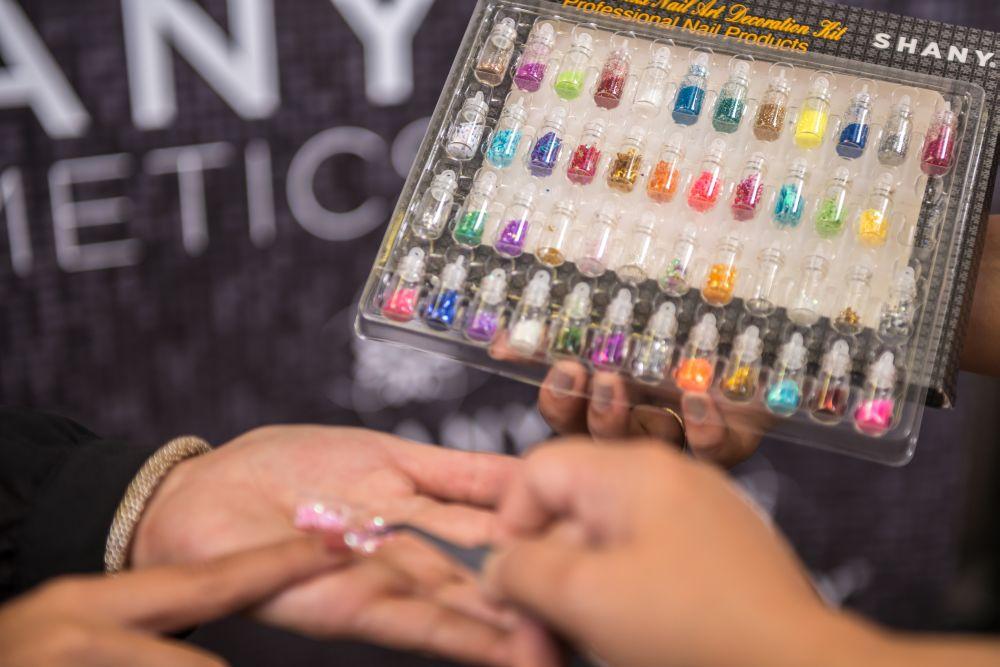 SHANY Cosmetics 3D Nail Art Decoration Mini Bottles with