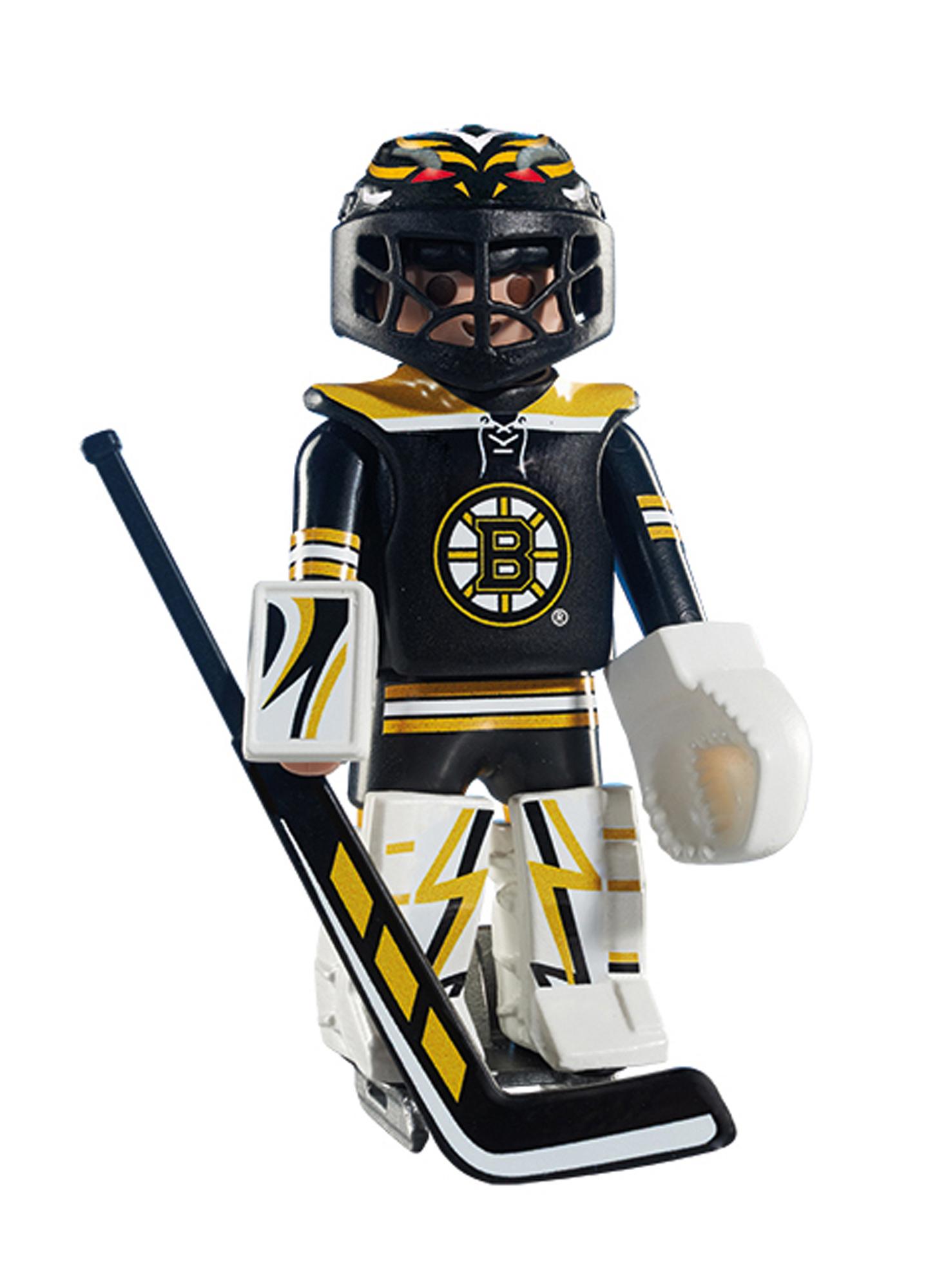 PLAYMOBIL NHL Boston Bruins Goalie Toys & Games
