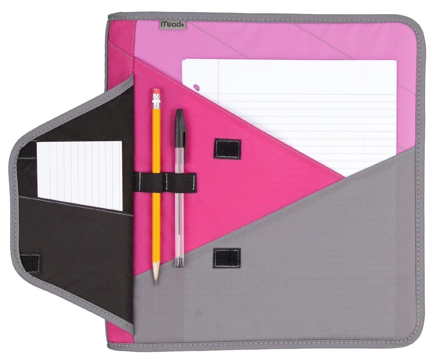 Mead 2 Inch Zipper Binder with Handle, Includes Interior
