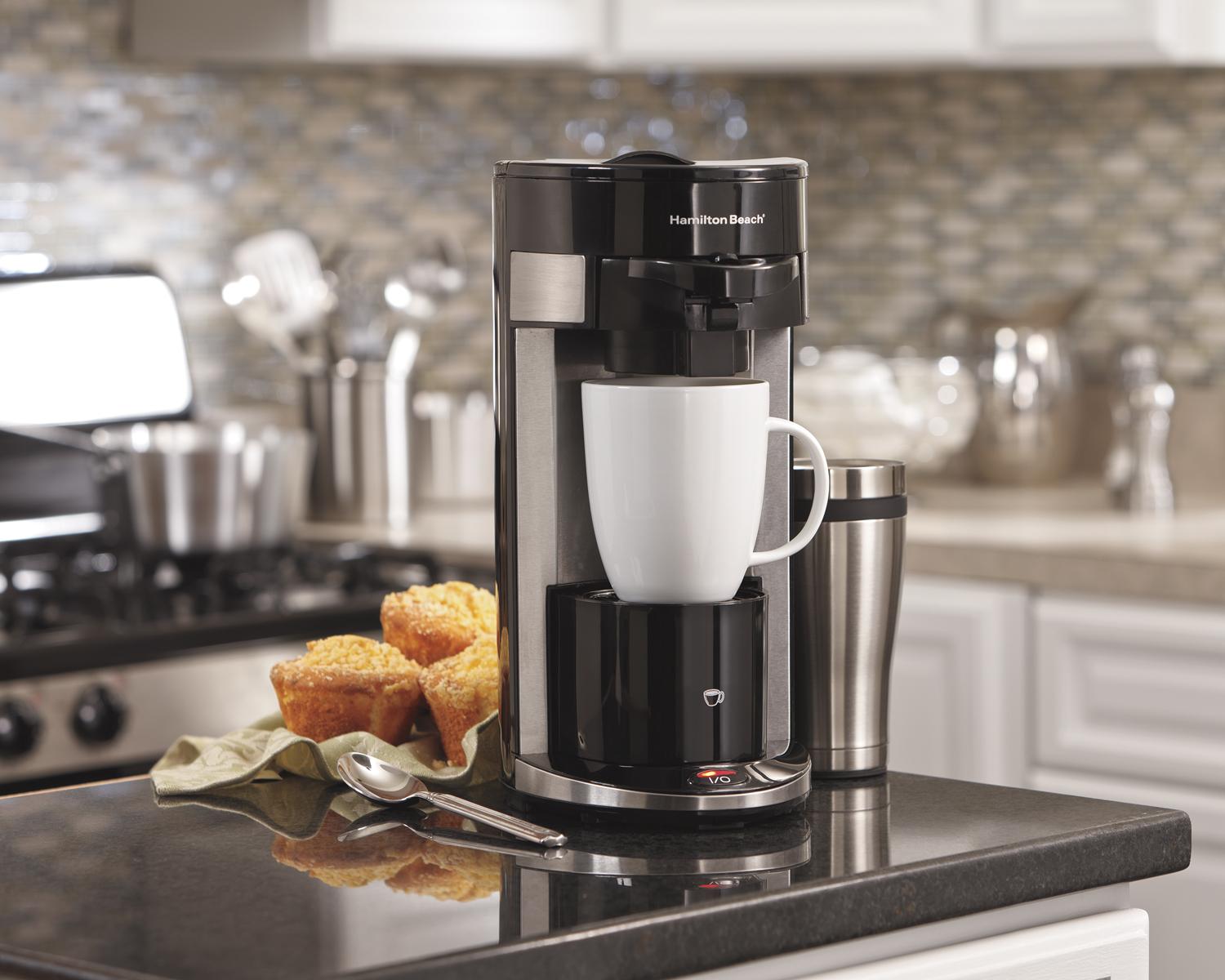 Hamilton Beach SingleServe Coffee Maker, FlexBrew (49999A