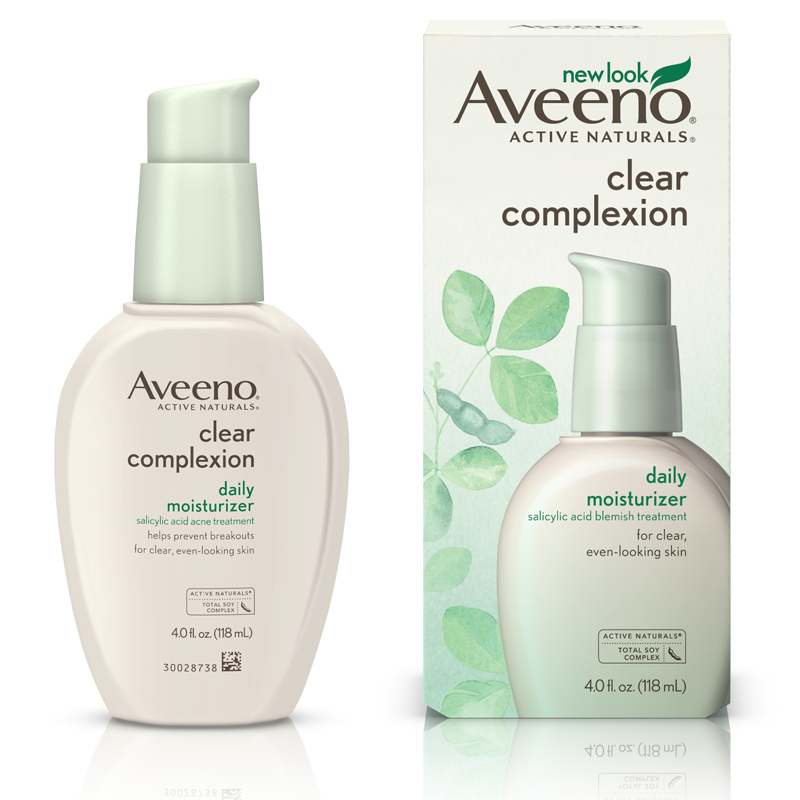 Aveeno Clear Complexion Blemish Treatment Daily Moisturizer, 4 Oz Beauty