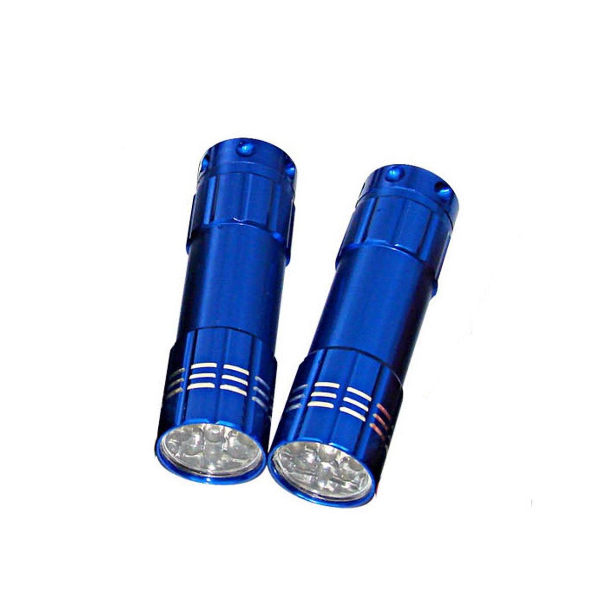 Dorcy 41-3244 2 Pack 3AAA 9 LED Aluminum Flashlight Combo with ...