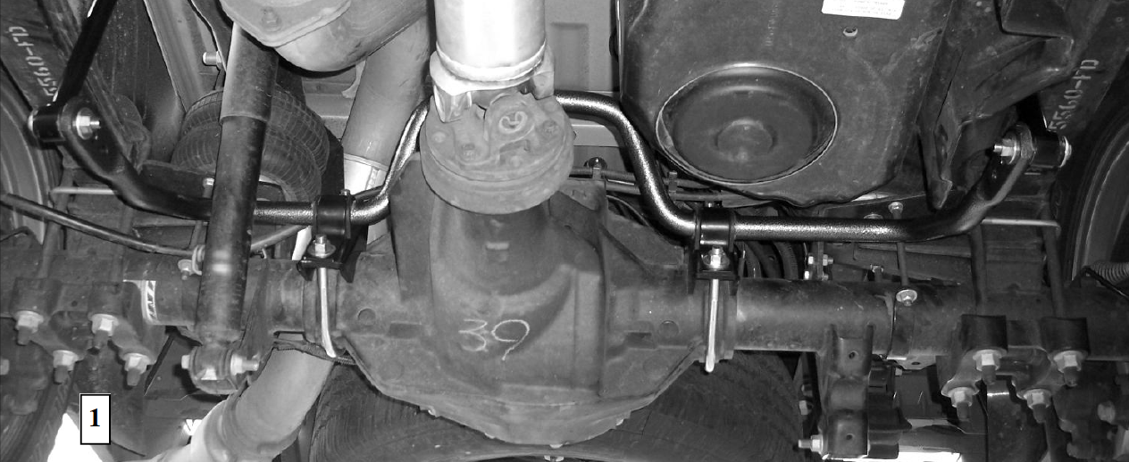 Amazon.com: Hellwig 7271 Big Wig Rear Sway Bar for Ford F ... ford f 150 sway bar link diagram 