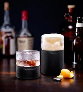 rabbit freezable beer glasses set of 2