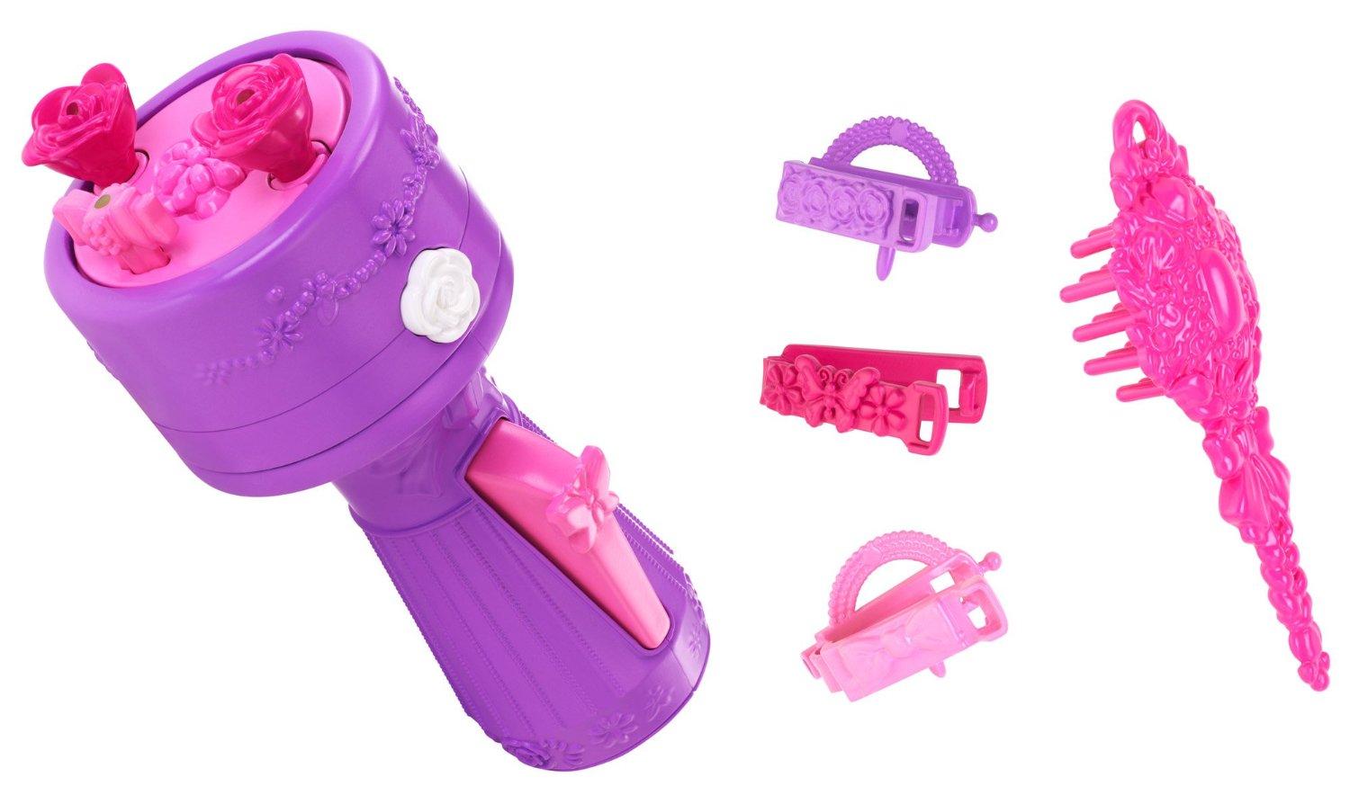 Amazon.com: Barbie Endless Hair Kingdom Snap 'n Style Princess Doll ...