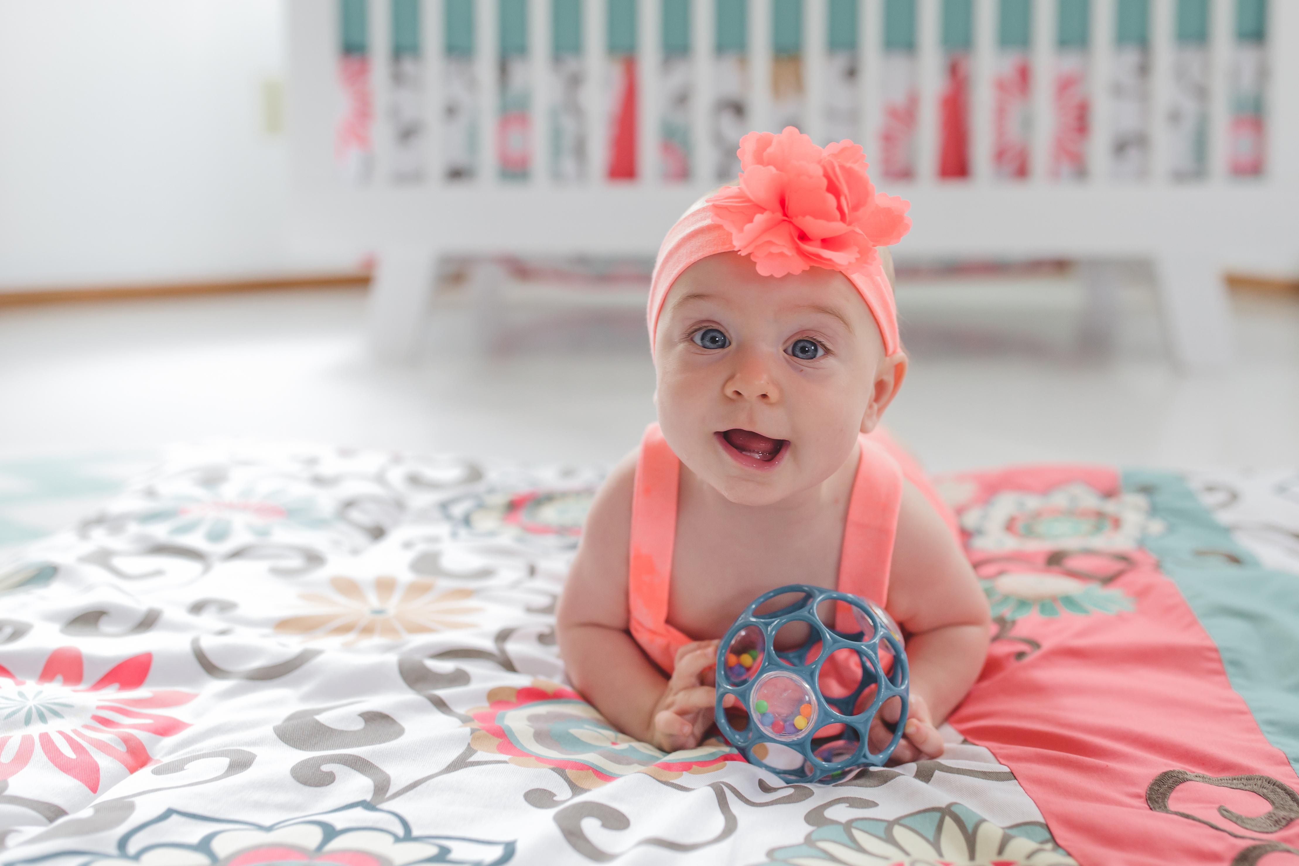 Trend Lab Waverly Pom Pom Play 4 Piece Crib Bedding Set Baby