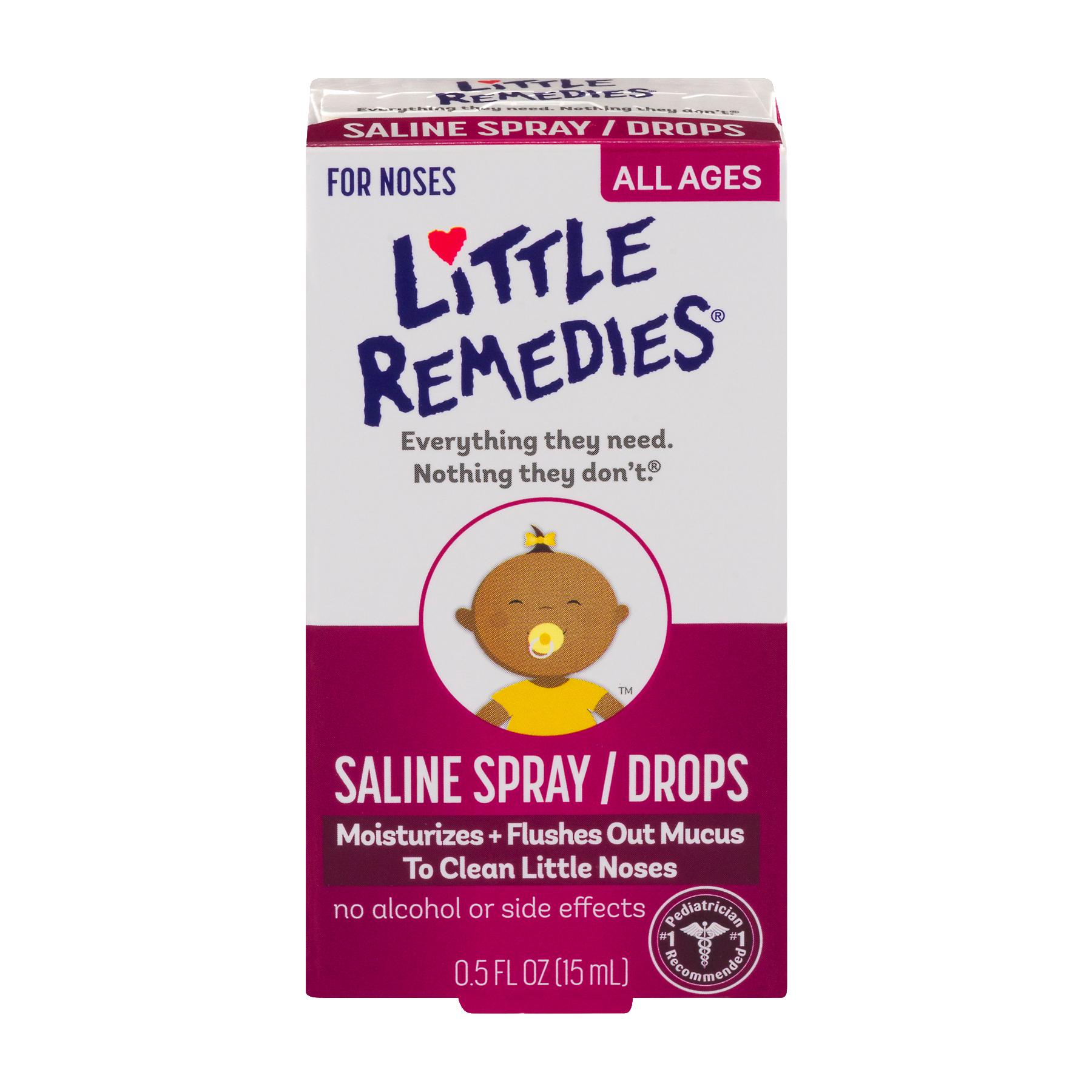 Little Remedies Noses Saline Spray/Drops, 0.5 Ounce Health & Personal Care