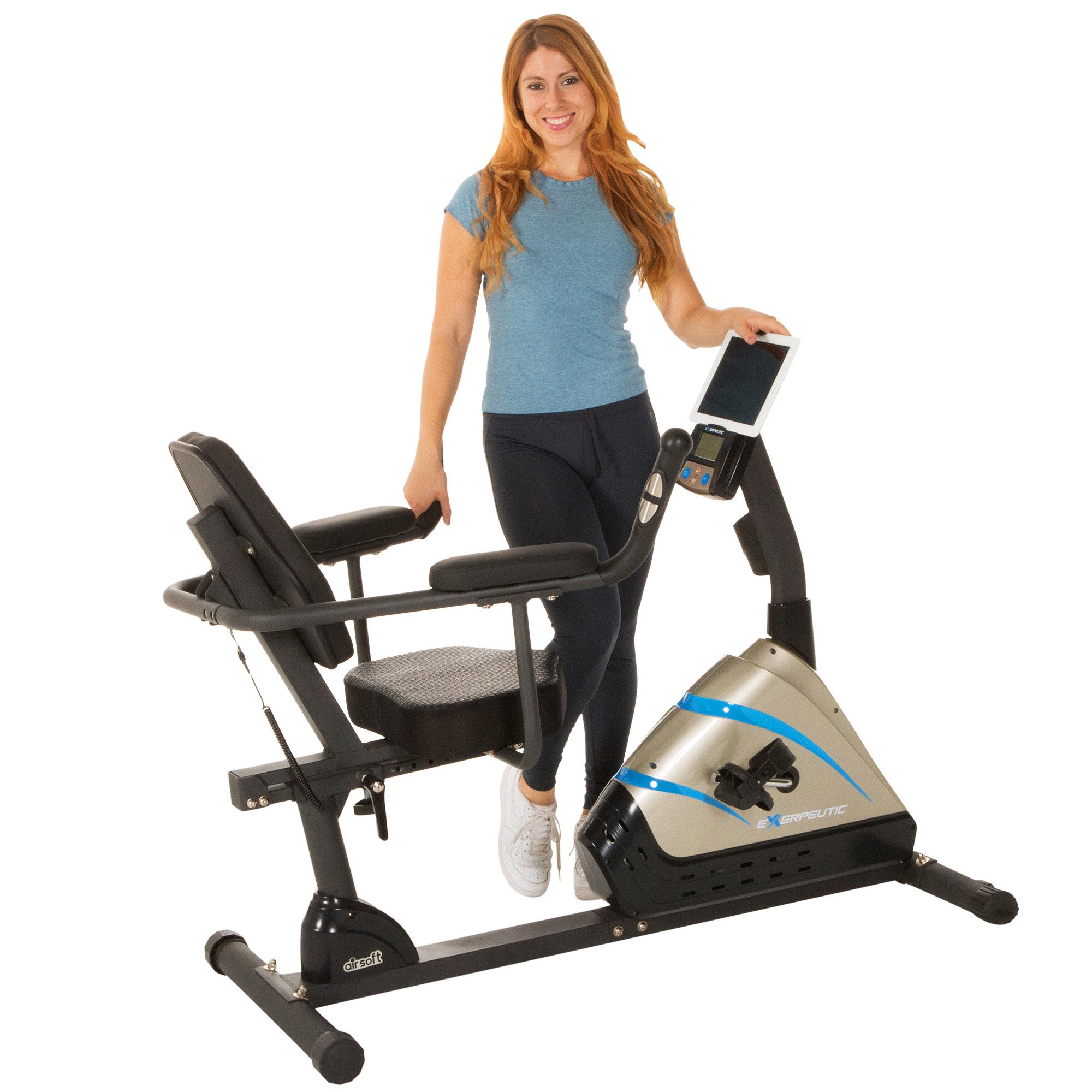 recumbent exercise bike exerpeutic