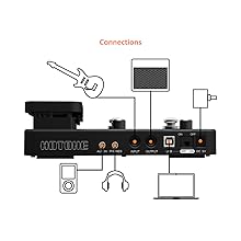 Amazon Com Hotone Ravo Mp10 Multi Effects Guitar Processor With Audio Interface Hotone Musical Instruments