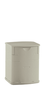 Amazon.com : Rubbermaid Small Deck Box, 18 in x 17 in x 23 in