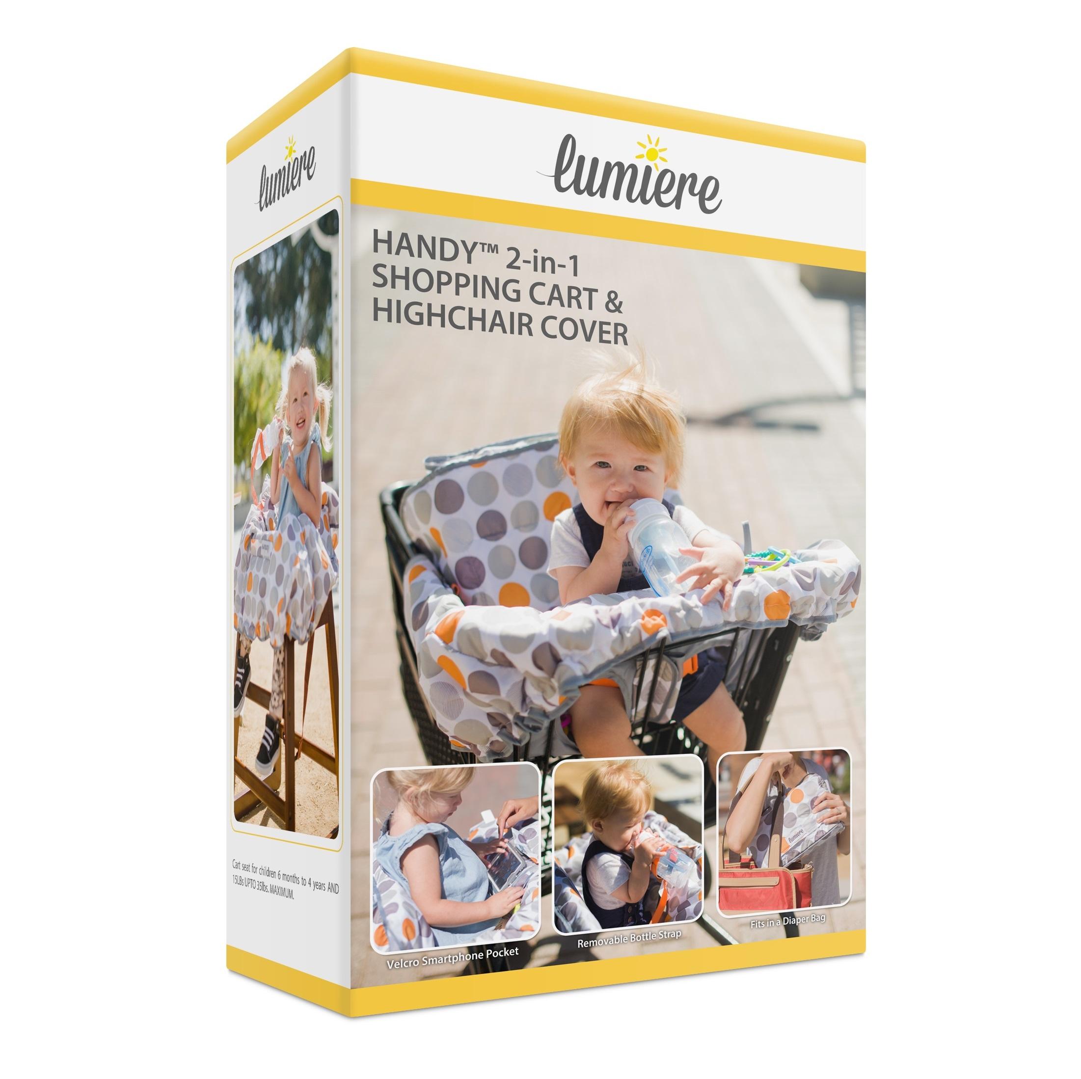 Lumiere Baby Shopping Cart Cover for Baby Universal Fit