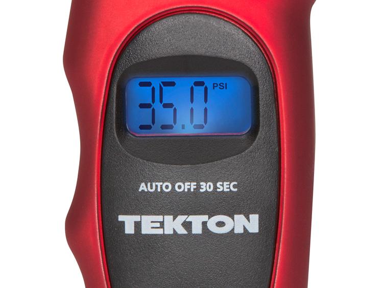 TEKTON 5941 Digital Tire Gauge, 100 PSI Home Improvement