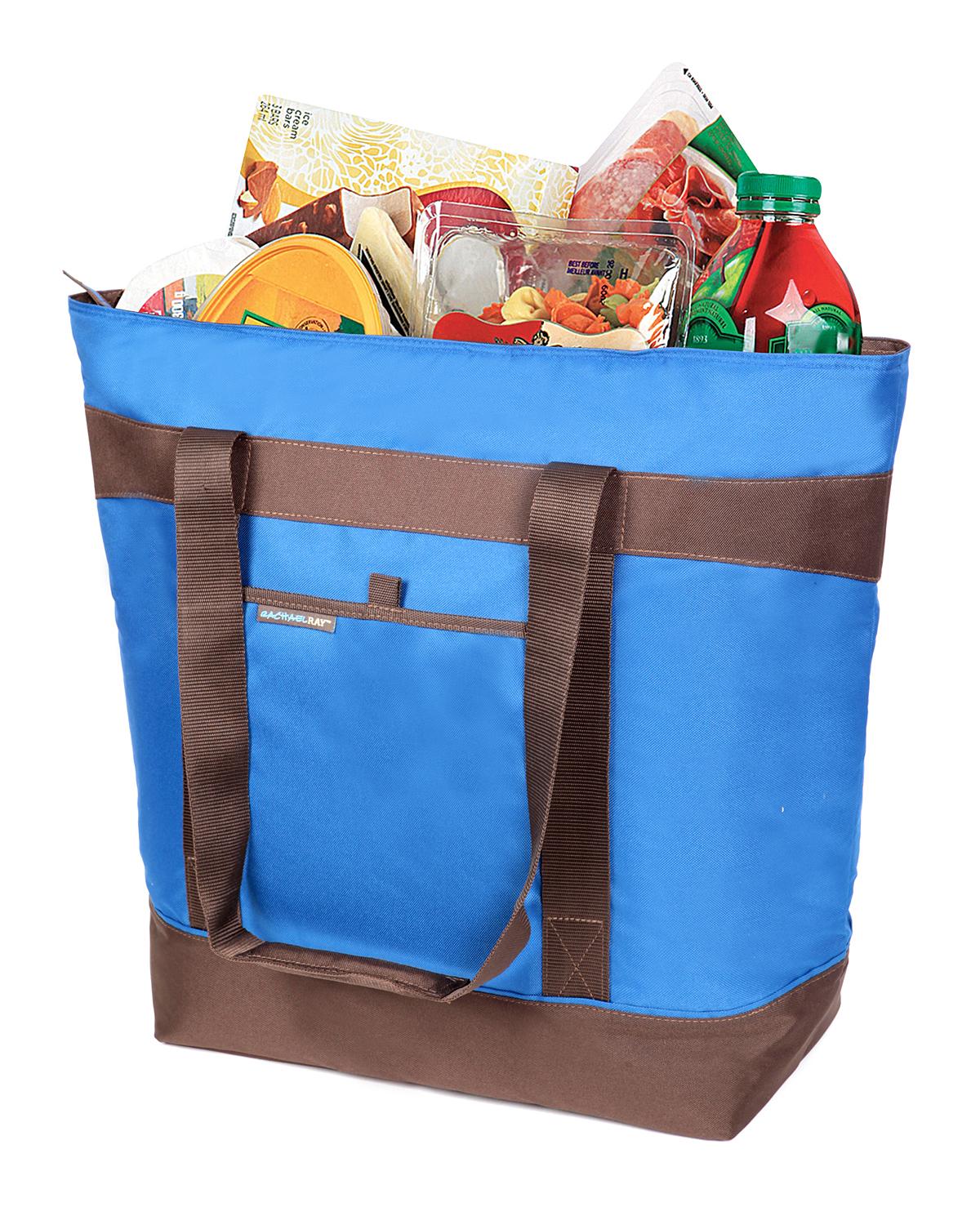 Rachael Ray Jumbo ChillOut Thermal Tote, Blue Reusable