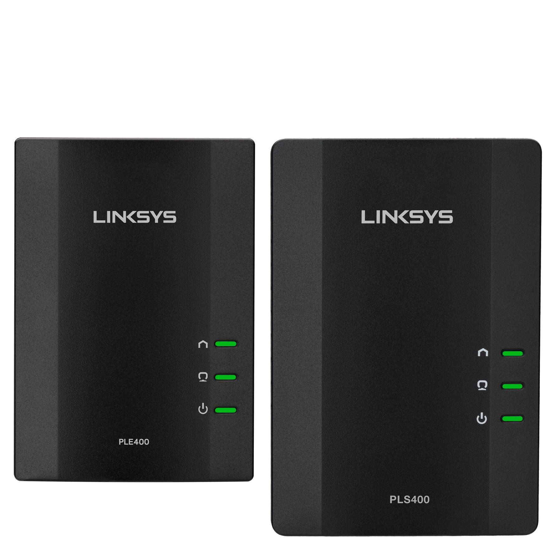 Linksys Powerline AV 1Port and 4Port Network Adapter Set