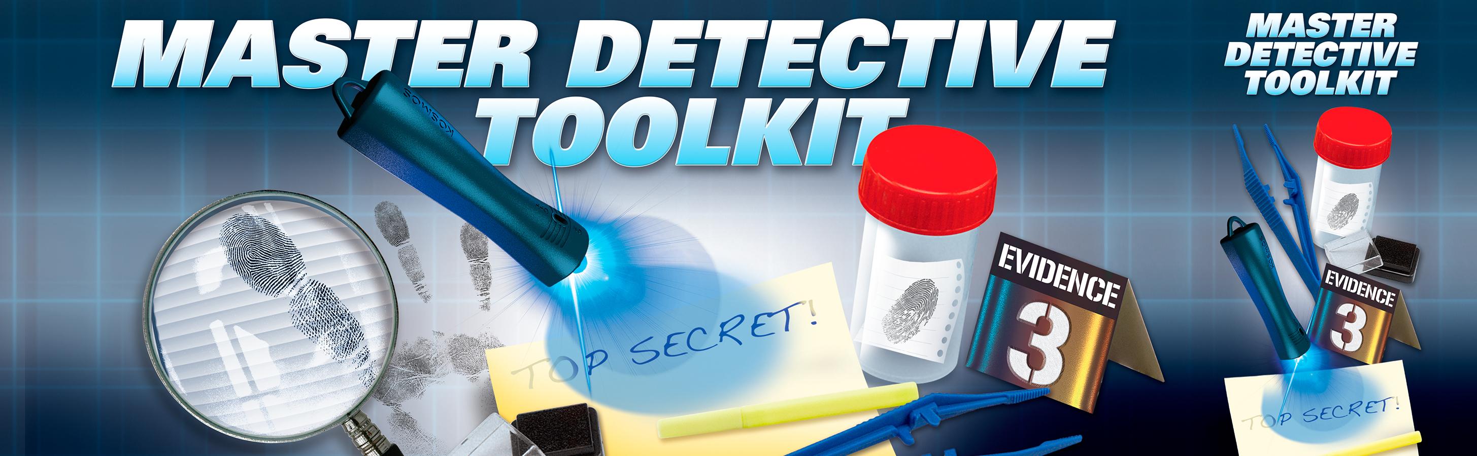 Thames & Kosmos Master Detective Toolkit Forensic Science