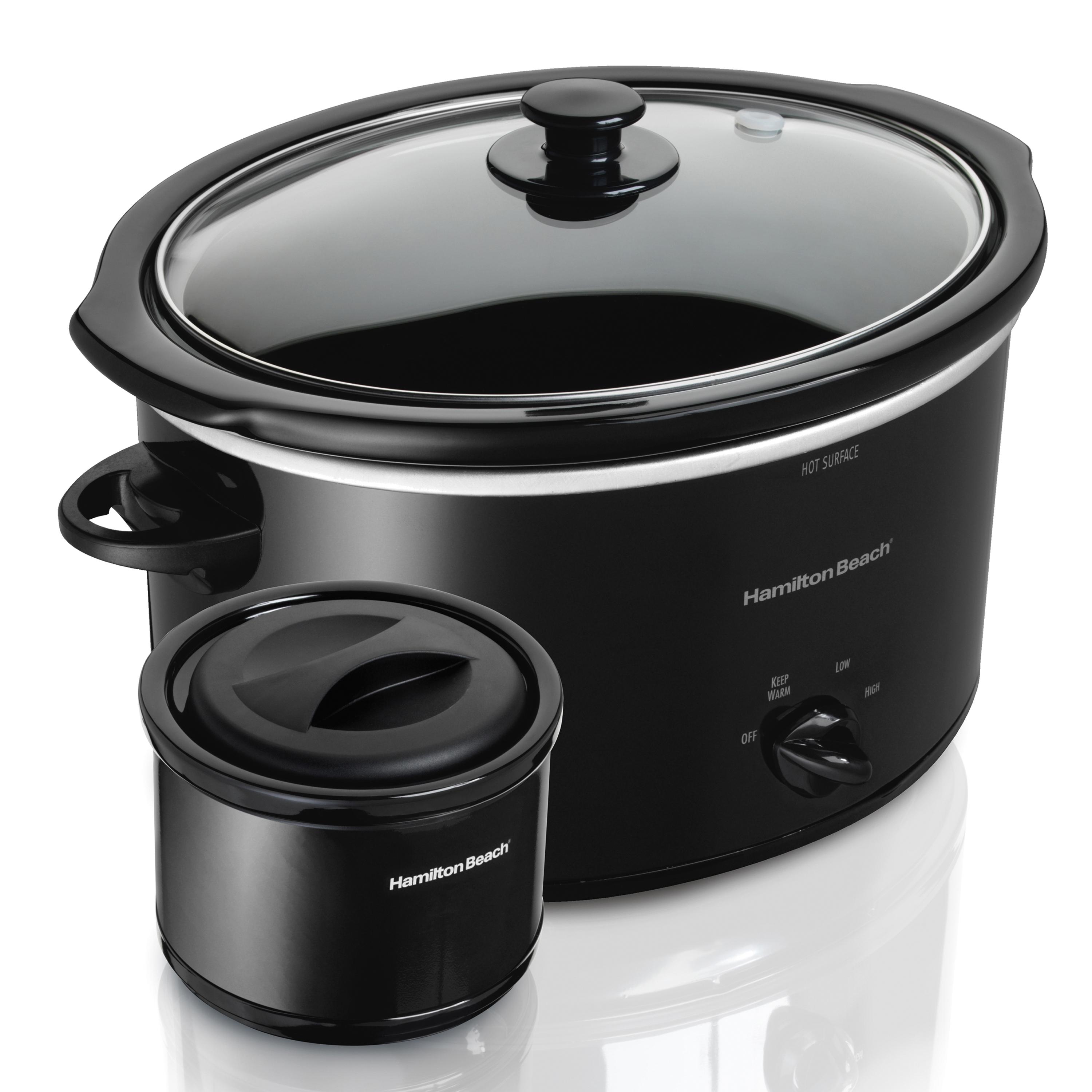 Hamilton Beach 33258 Slow Cooker, 5Quart Crock Pot