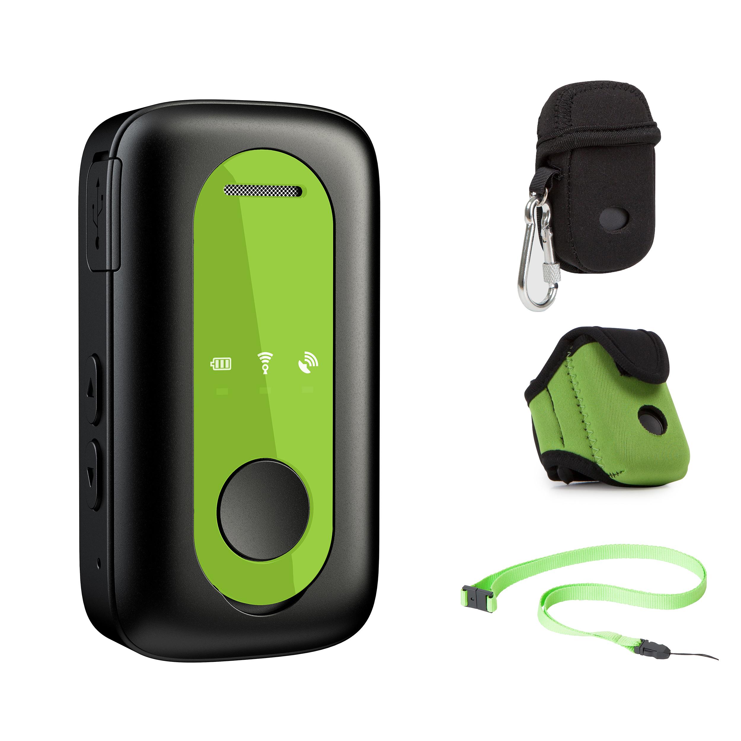 Amber Alert GPS Locator, Black (AT&T) Cell Phones