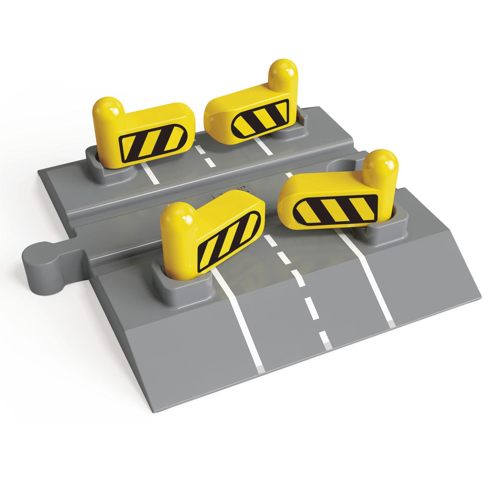 Amazon.com: Hape Railway Automatic Train Bell Signal Train Set: Toys 