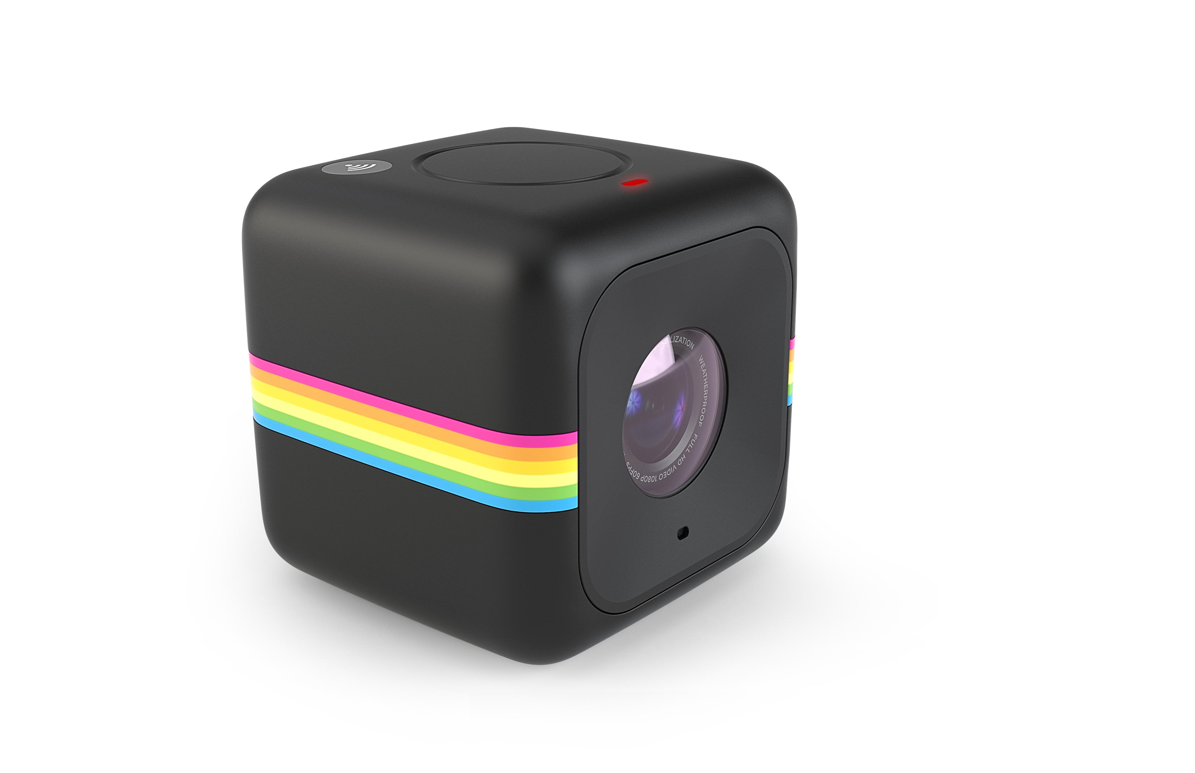 Polaroid Cube+ 1440p Mini Lifestyle Action Camera with WiFi & Image Stabilization