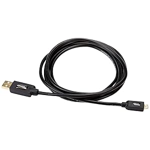 AmazonBaics Micro USB to USB Cable - 6 Feet (1.8 Meters)