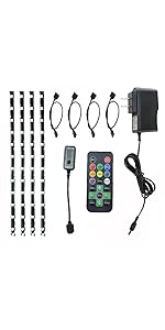 5050 LED light strip RGB kit eclipse multi color tape rope