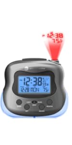 Amazon.com: Ambient Weather WS-8365 Clearview Projection Clock with