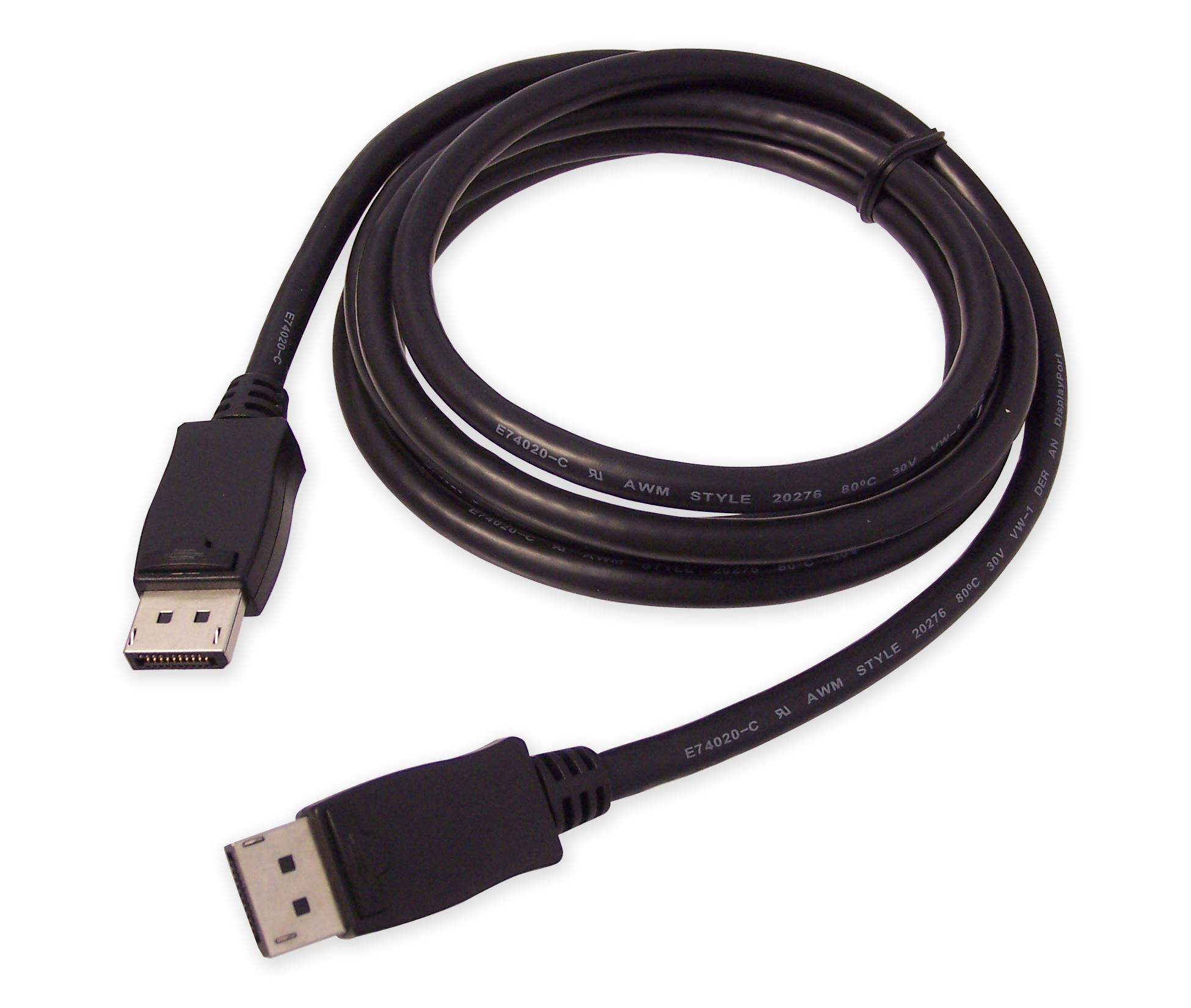 SIIG CBDP0022S1 DisplayPort Digital Monitor Cable, 2