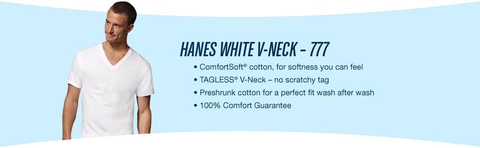 Tagless Cotton Crew Neck Undershirts 