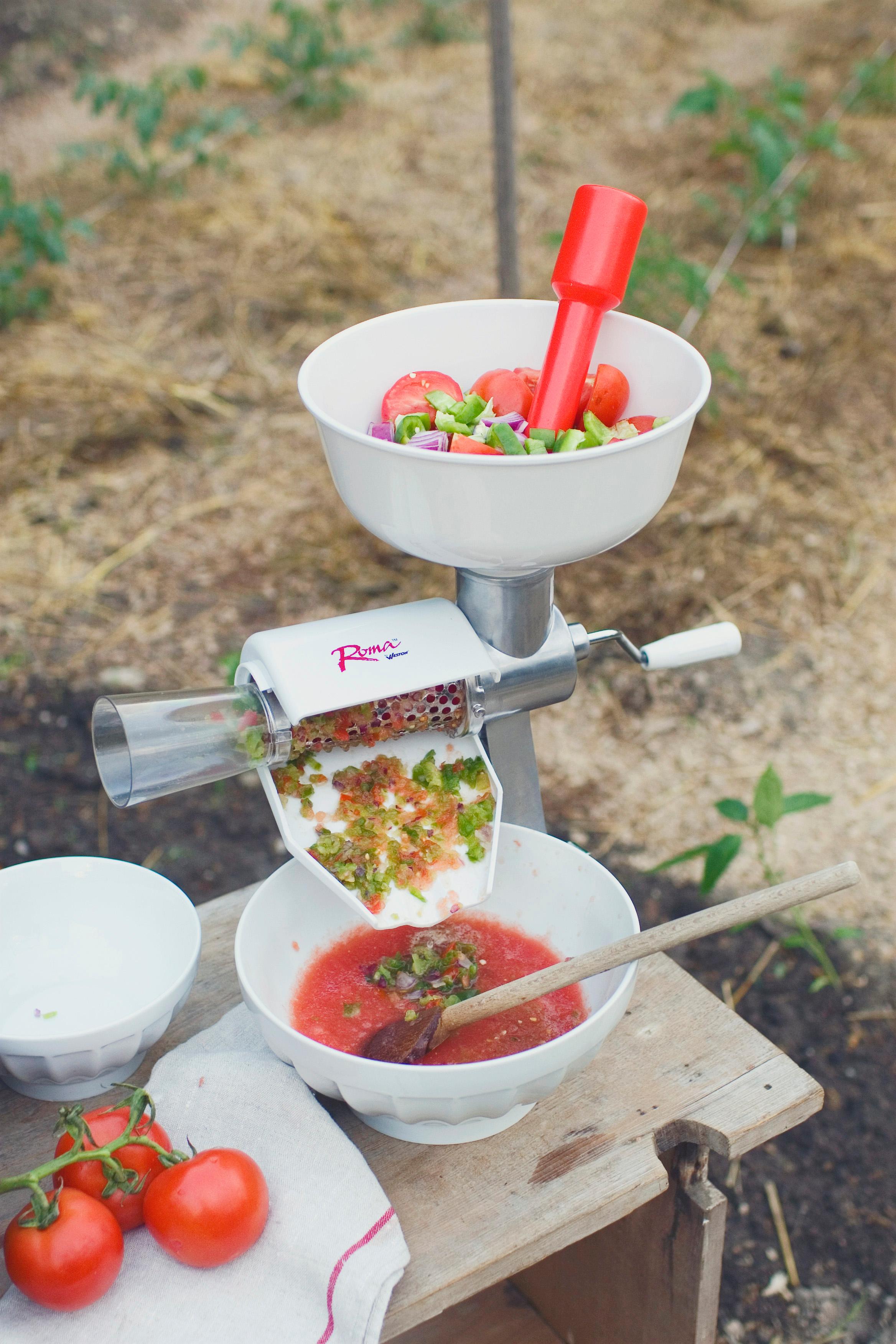 Roma Food Strainer and Sauce Maker for Fresh Fruits and