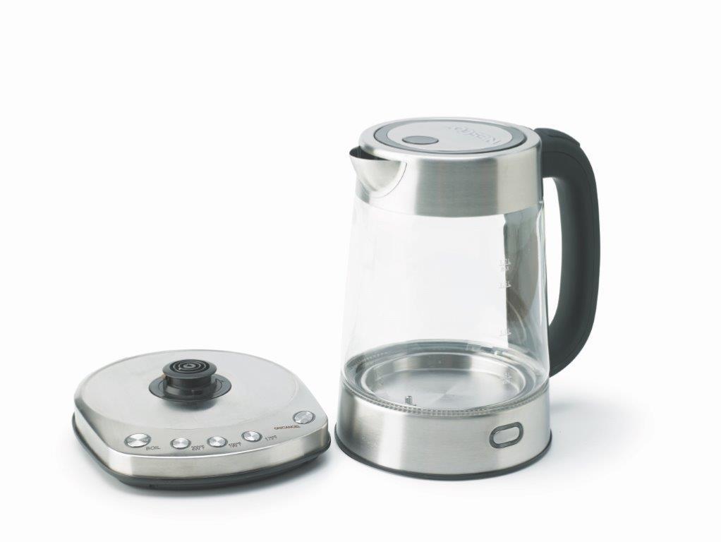 Nesco GWK03D Electric Glass Water Kettle, 1.8 quart