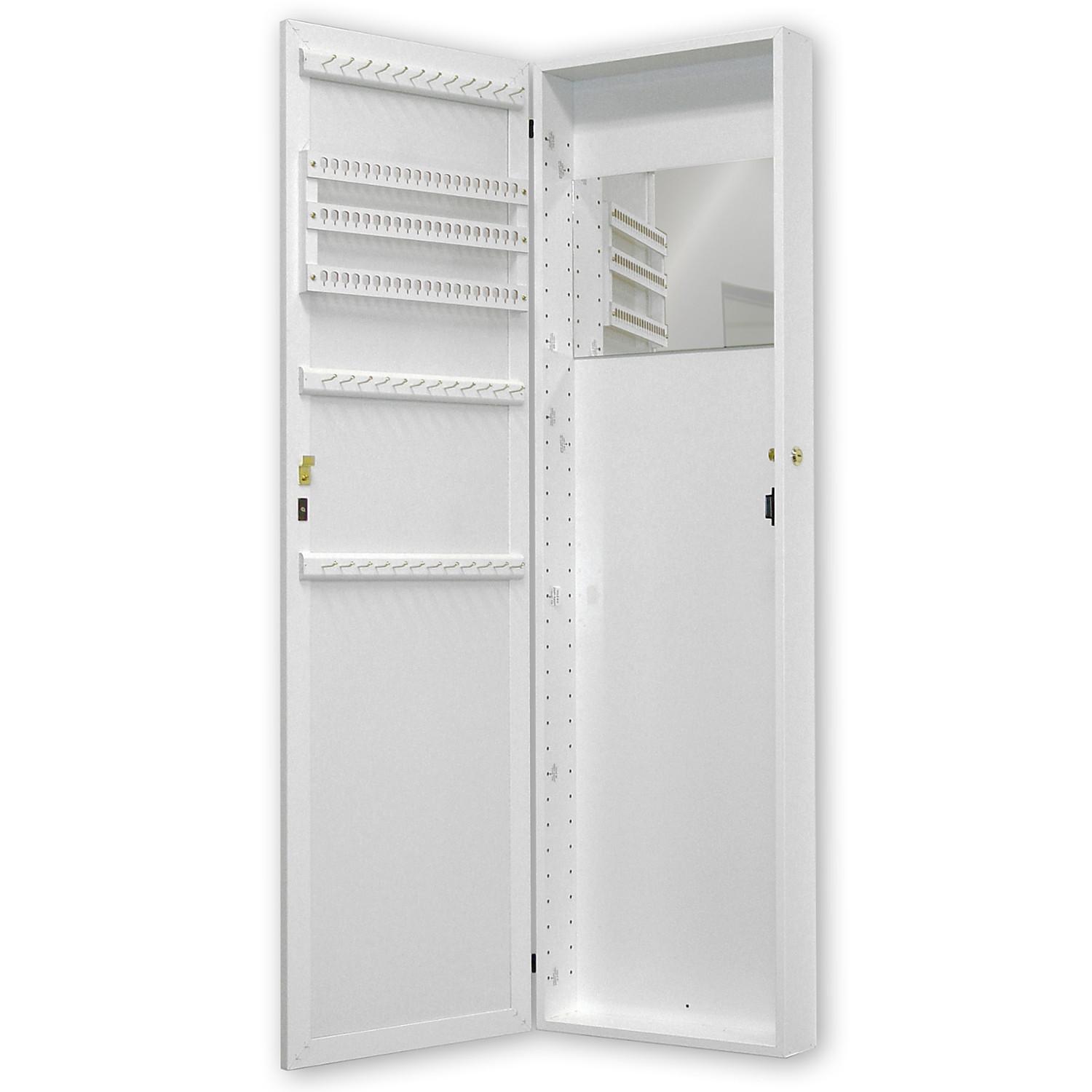 Mirrotek Over The Door Combination Jewelry and Makeup