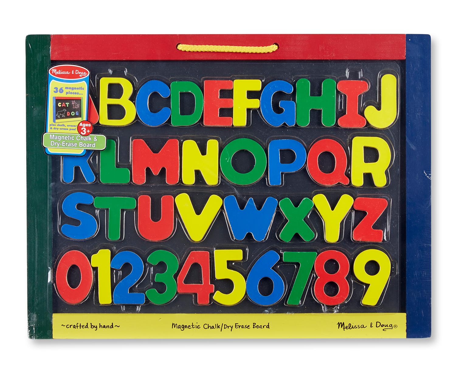 Melissa & Doug Chalkboard and DryErase Board With