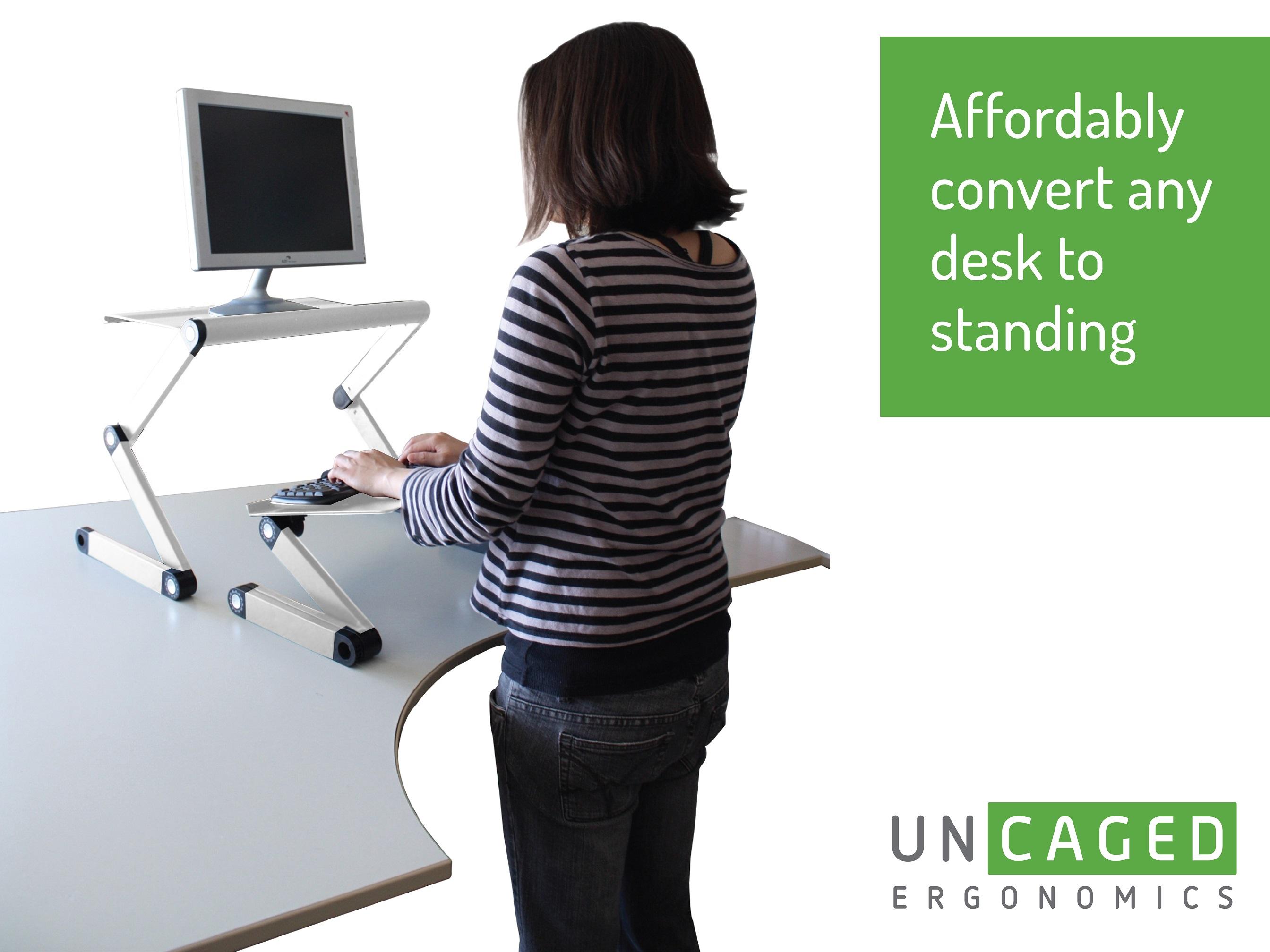 Workez Standing Desk Conversion Kit Adjustable Ergonomic