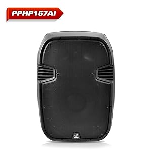 Pyle pphp157ai pphp pp speaker louspeaker cabinet molded plastic abs engineered heavy duty reinforce