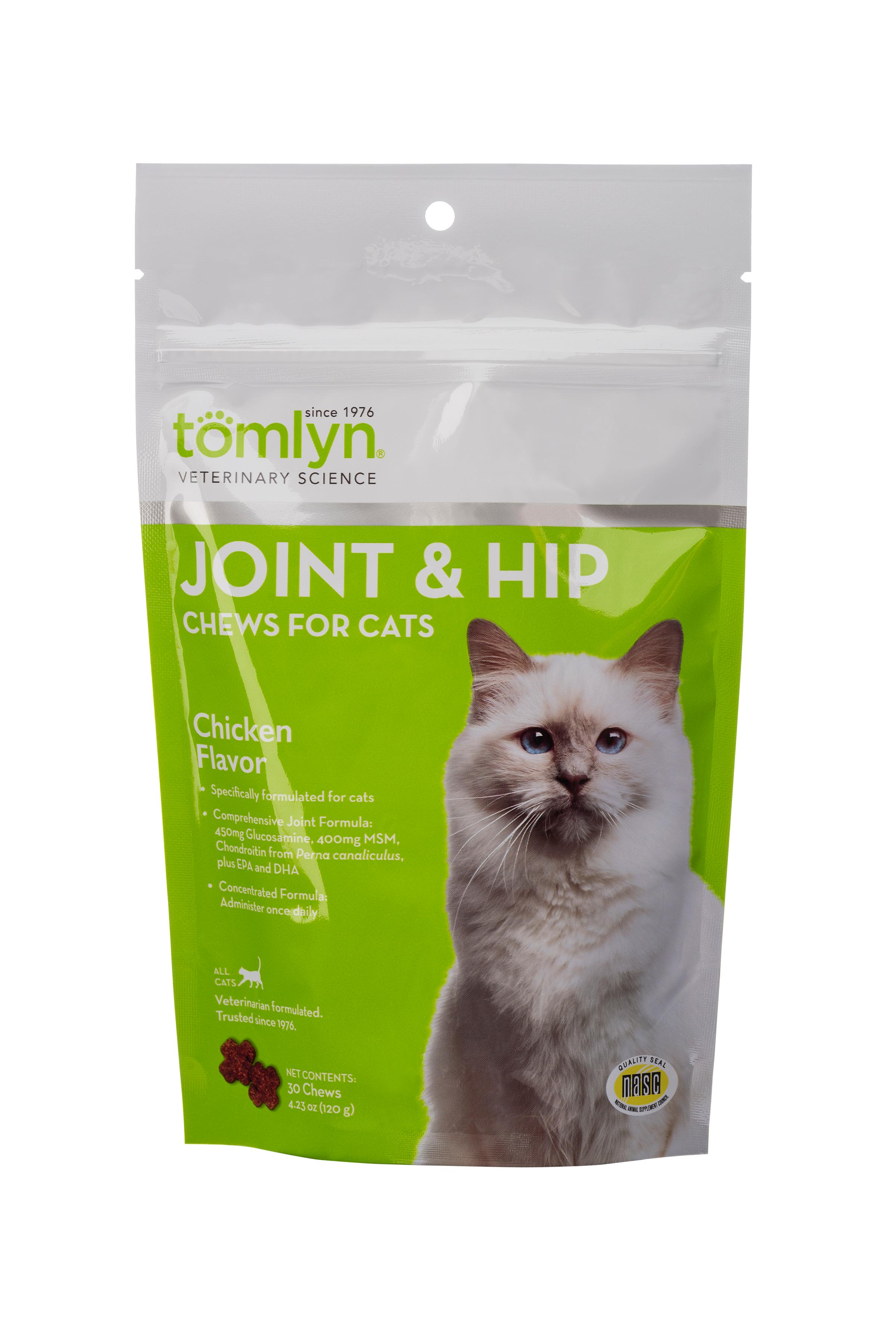 Tomlyn Joint and Hip Chews for Cats, 30 ct Pet Supplies