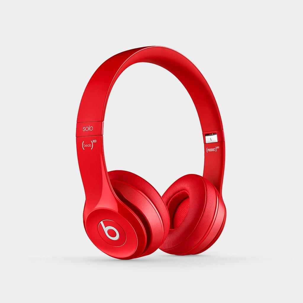 Beats Solo2 Wired OnEar Headphone Red Home Audio & Theater