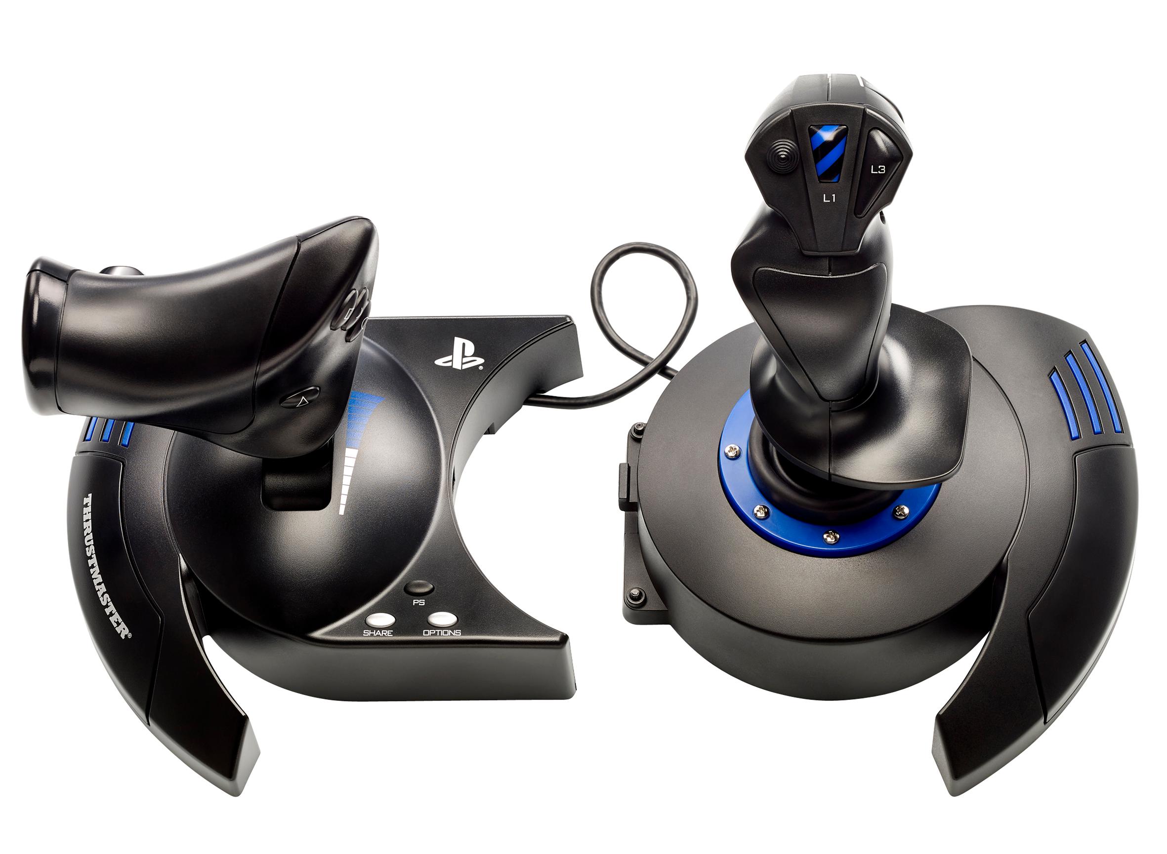 Amazon.com: Thrustmaster T.Flight Hotas 4 Flight Stick for PS4 & PC ...