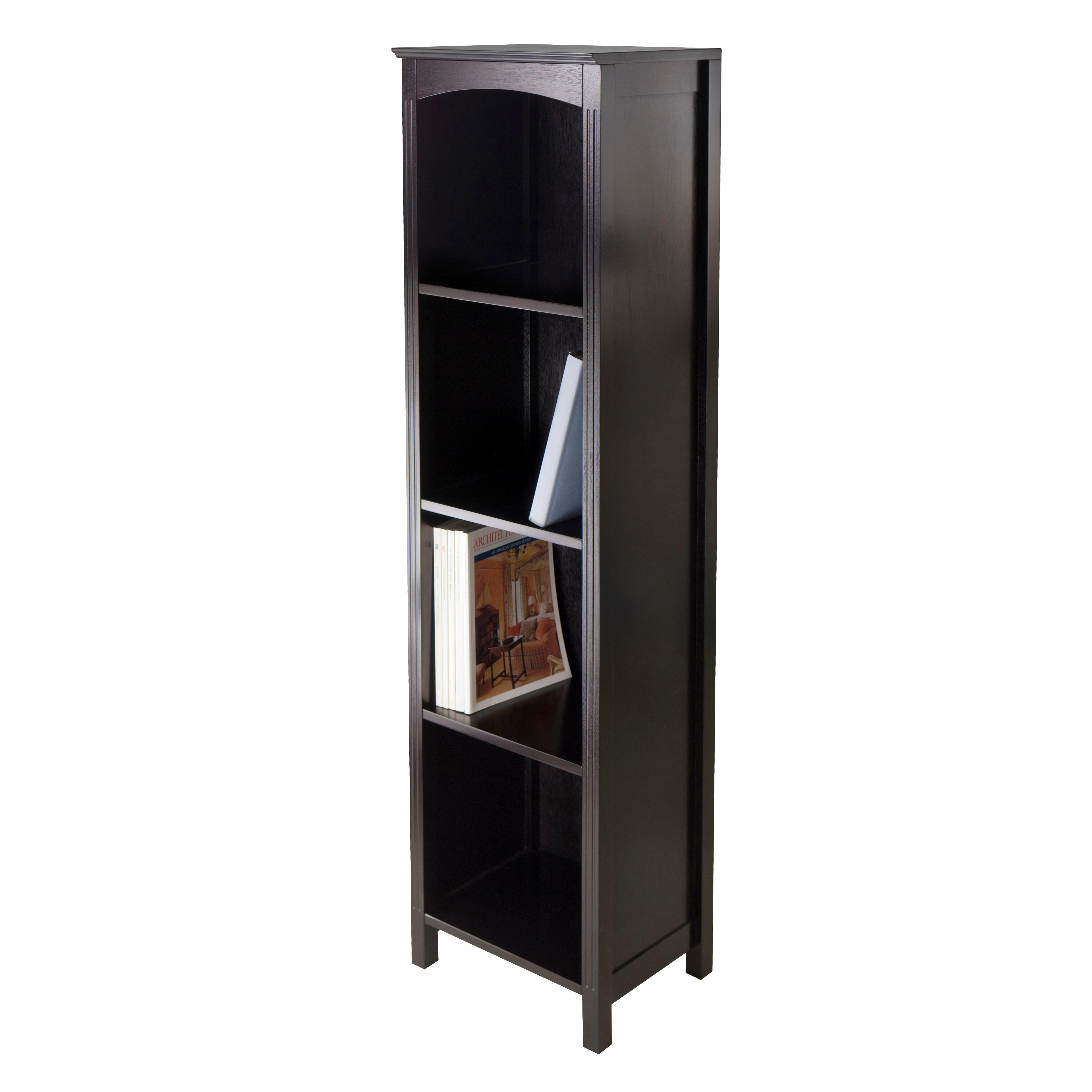 Winsome Terrace Storage Shelf, 5Tier in Espresso Finish