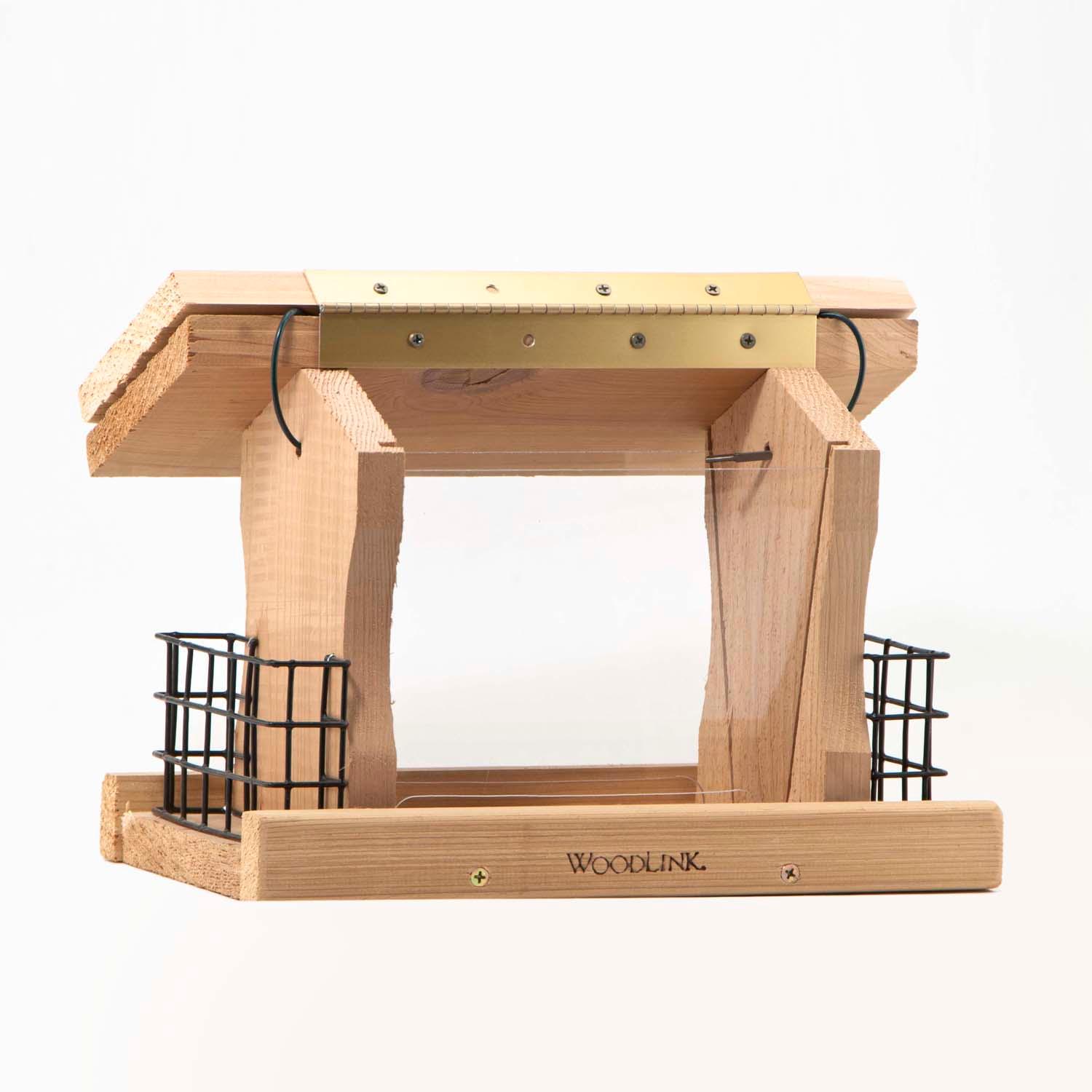Woodlink Deluxe Cedar Bird Feeder with Suet Cages Model